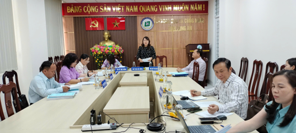 Nghiệm thu chính thức nhiệm vụ KH&CN cấp cơ sở: Tuyển chọn và phát triển một số giống sen phù hợp với điều kiện sản xuất tại huyện Tân Thạch, tỉnh Long An